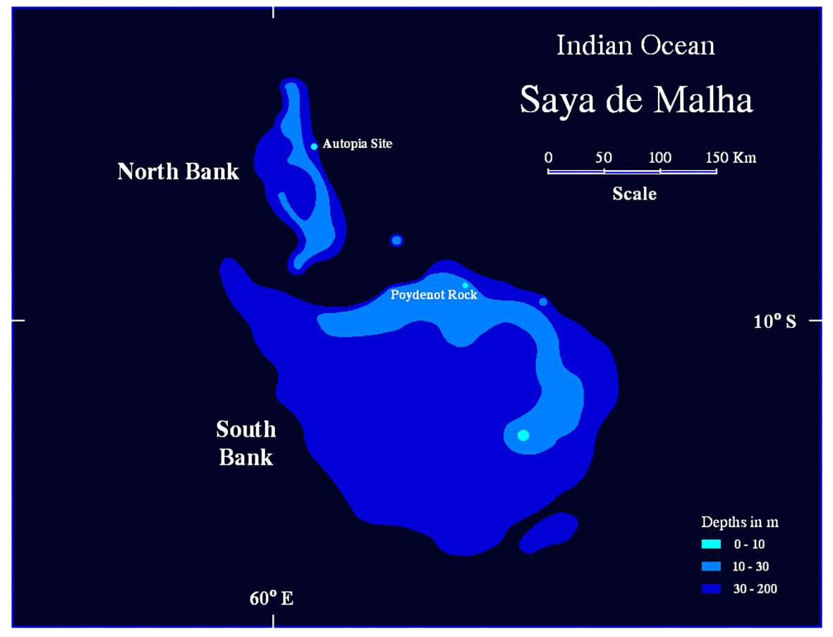Map of the Saya de Malha Bank©Vorsepneva