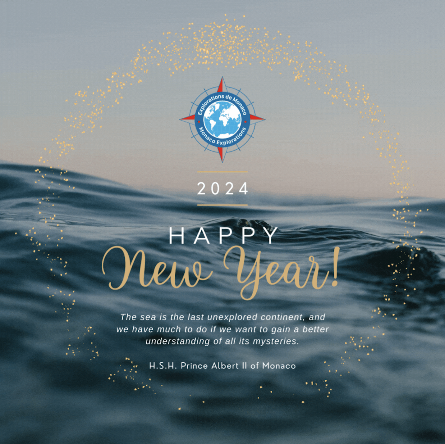 Monaco Explorations team wishes you a Happy New Year!