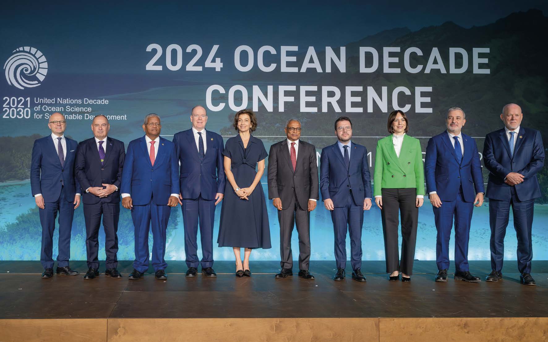 2024 Ocean decade conférence équipe